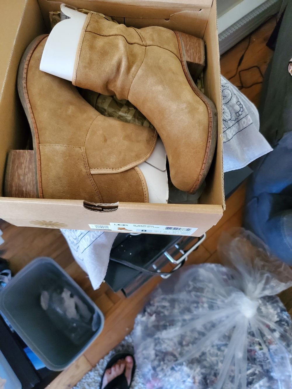 UGG W Darling Chestnut Boot - Chestnut - Picture 3 of 4
